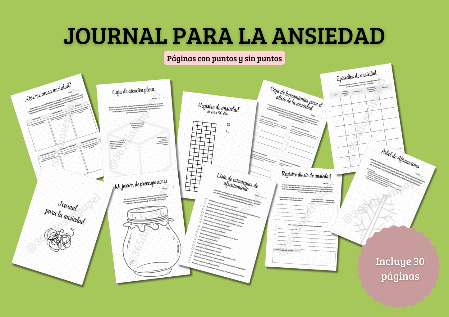 Journal para la Ansiedad