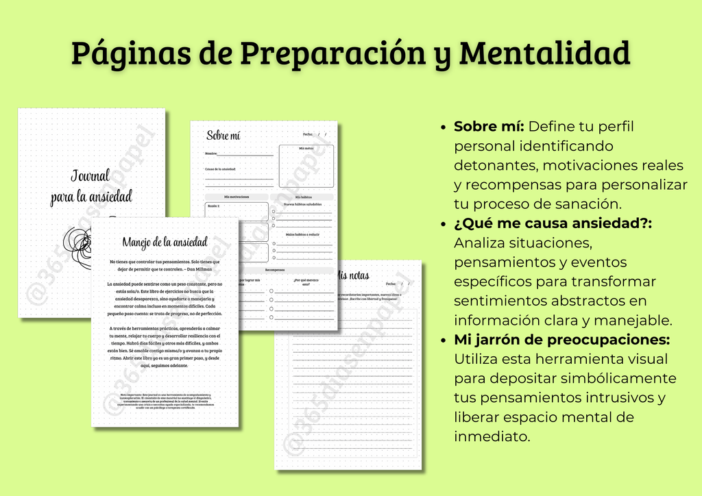 Journal para la Ansiedad