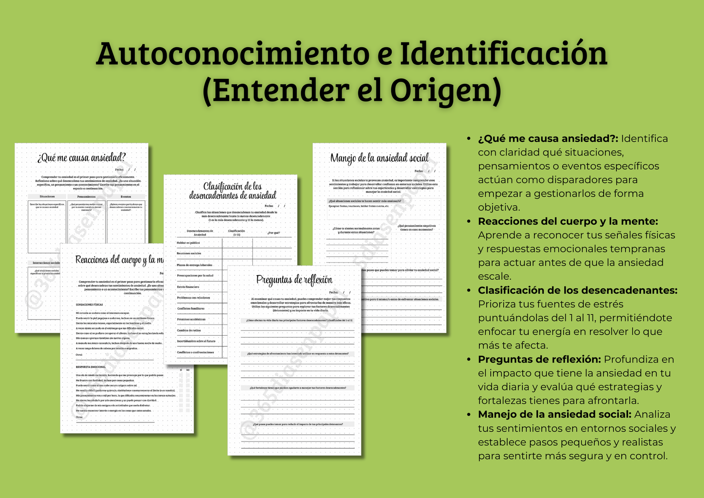 Journal para la Ansiedad