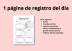 Journal para perder peso