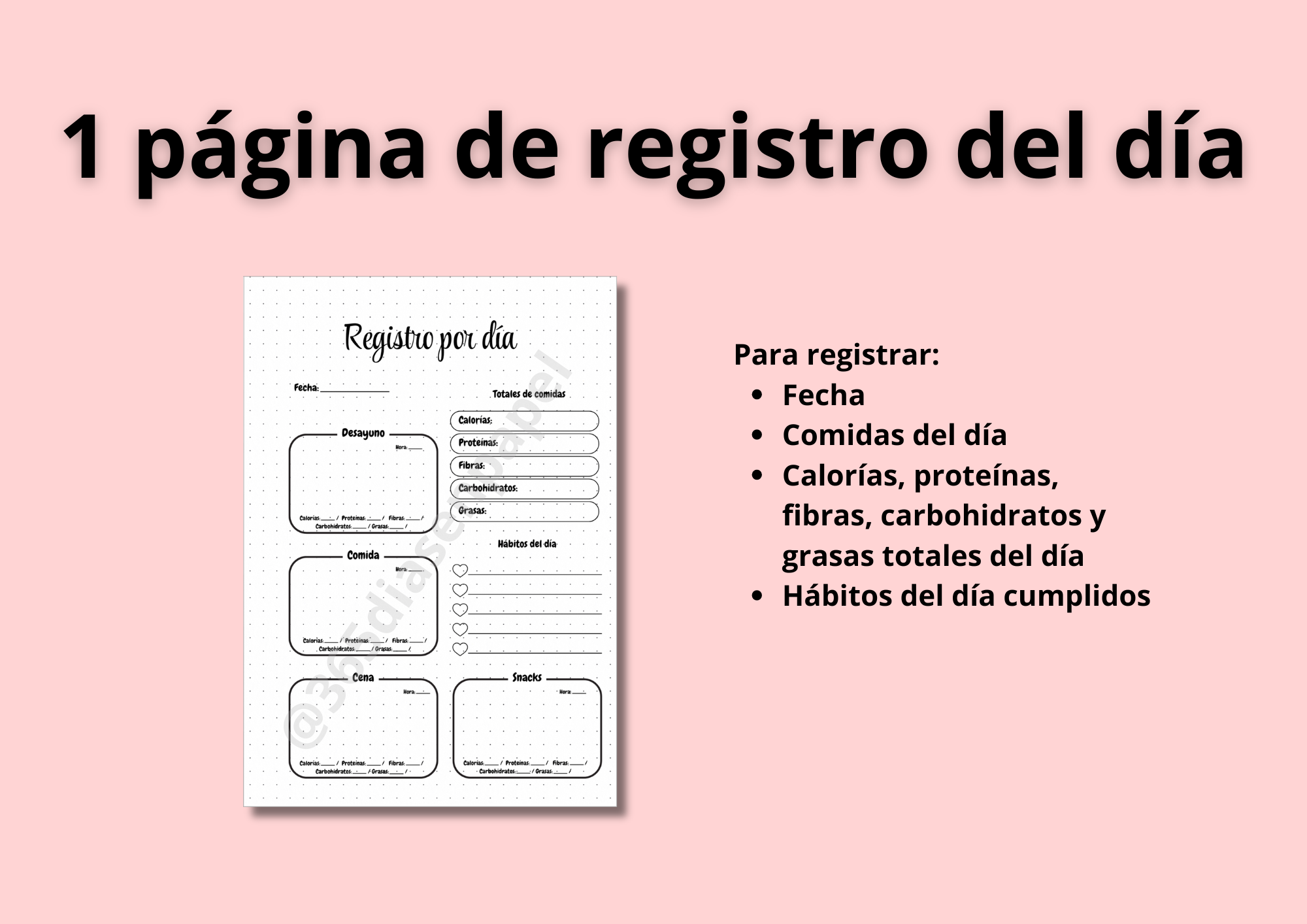 Journal para perder peso