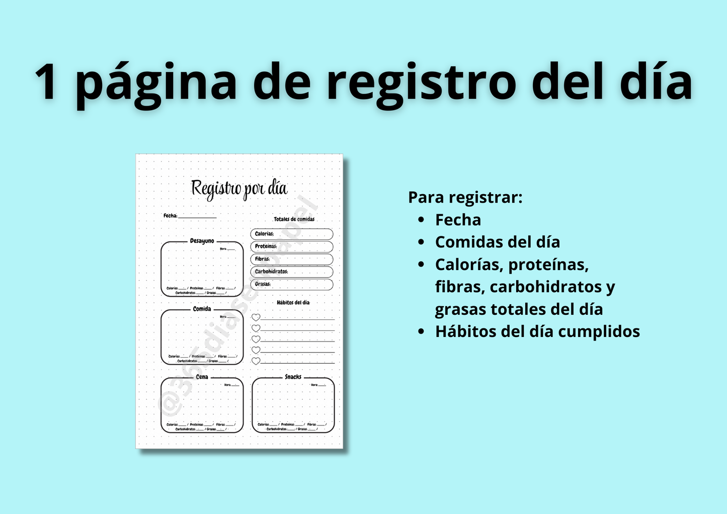 Journal para perder peso