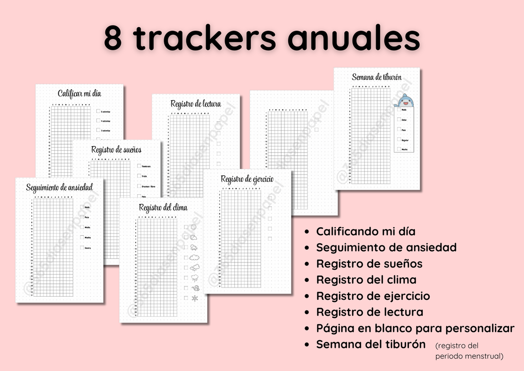 Journal Mi Año en Papel (Atemporal)