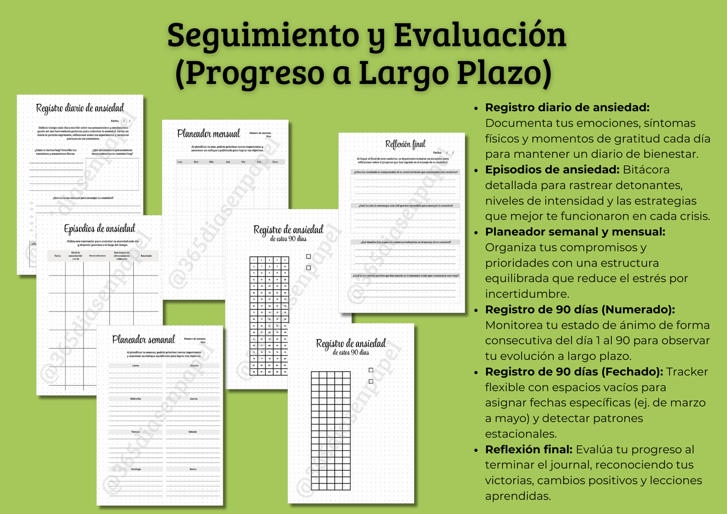 Journal para la Ansiedad