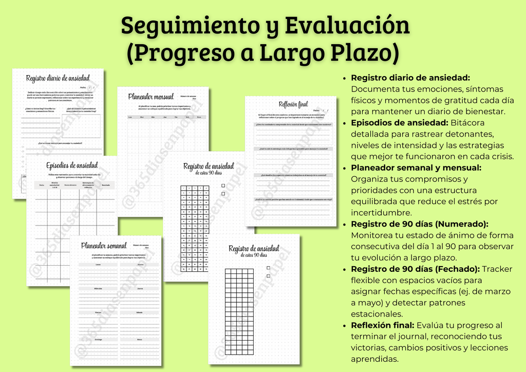 Journal para la Ansiedad