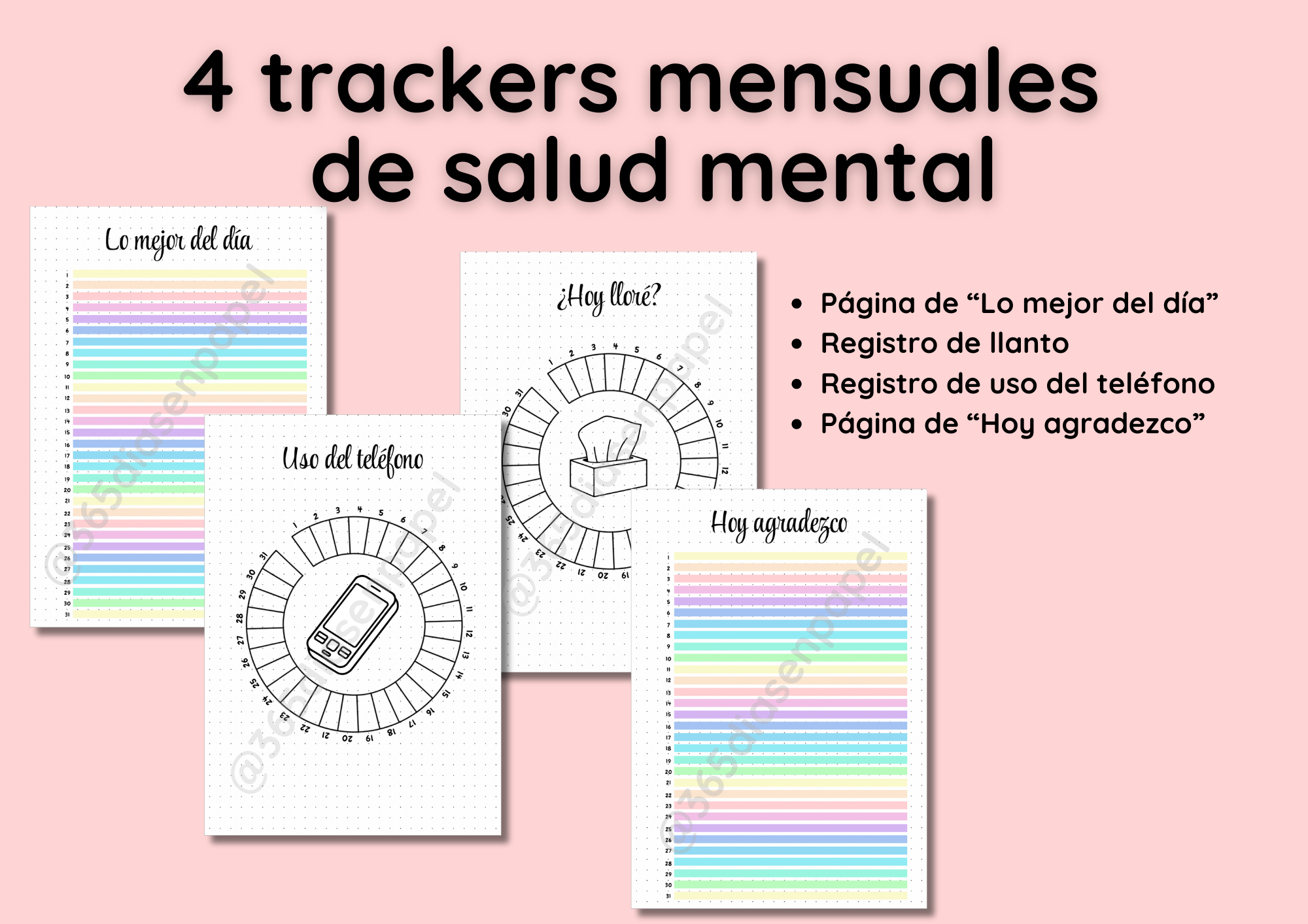 Journal Mi Año en Papel (Atemporal)
