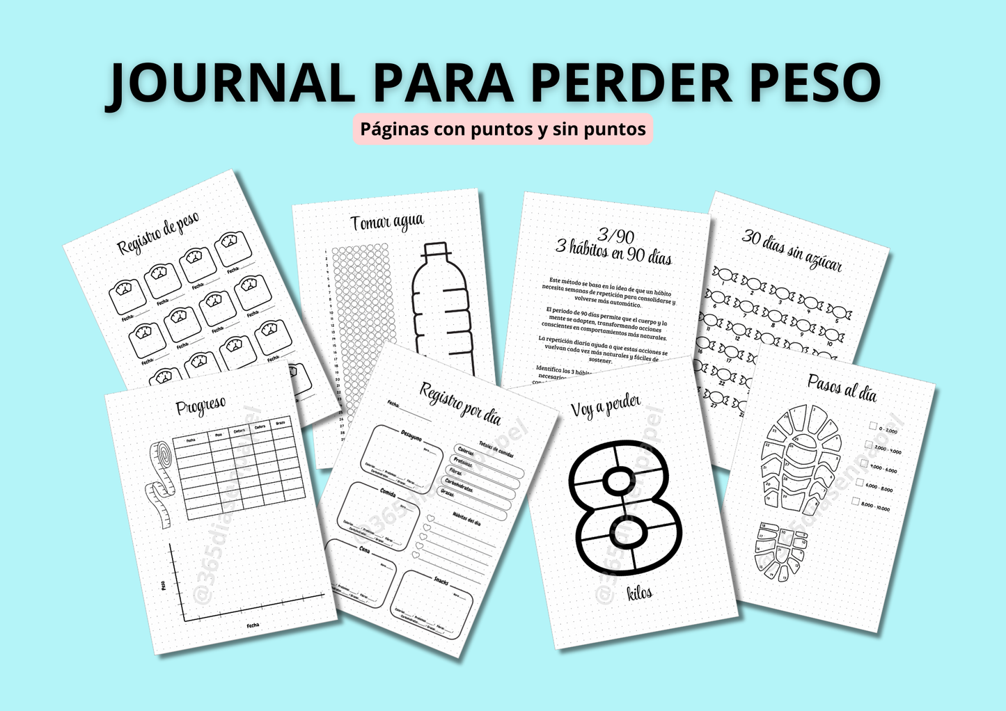 Journal para perder peso
