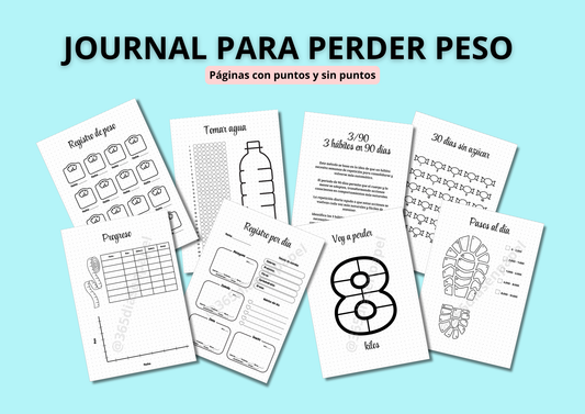 Journal para perder peso