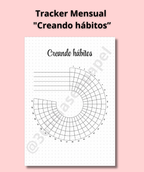 Tracker Mensual "Creando hábitos"